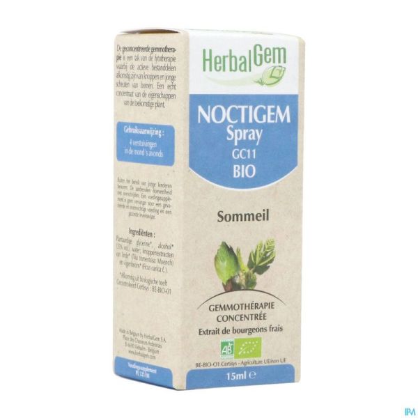 Herbalgem Noctigem Spray Bio 15Ml