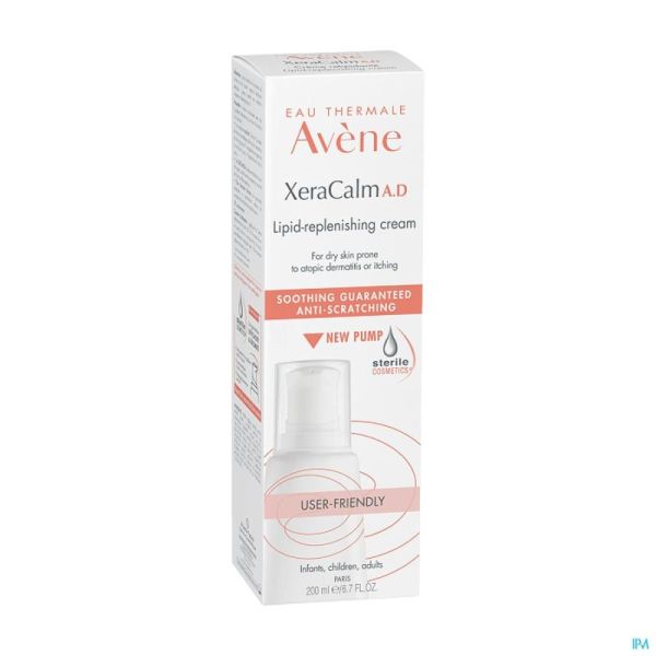 Avene Xeracalm A.d. Creme Relipiderend 200ml