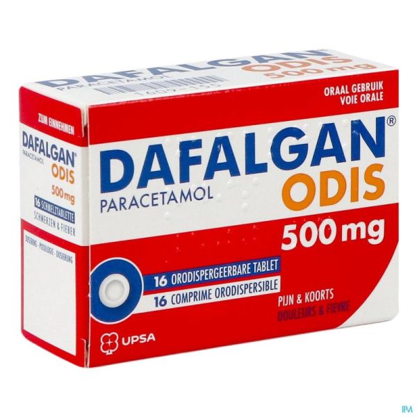 Dafalgan Odis 500 mg Tabl. 16