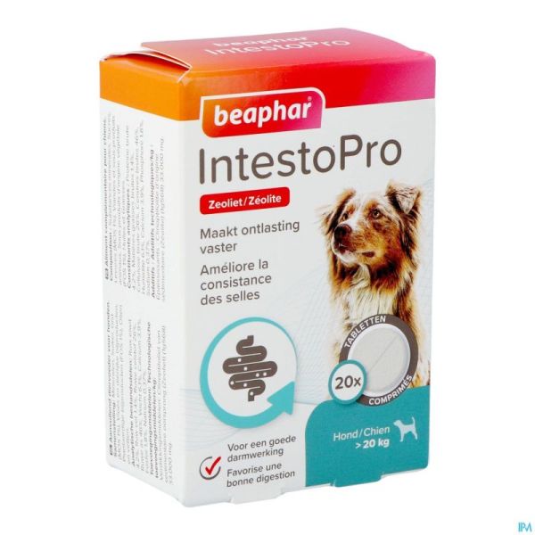 Beaphar Intesto Pro Chien M/L Comp 20