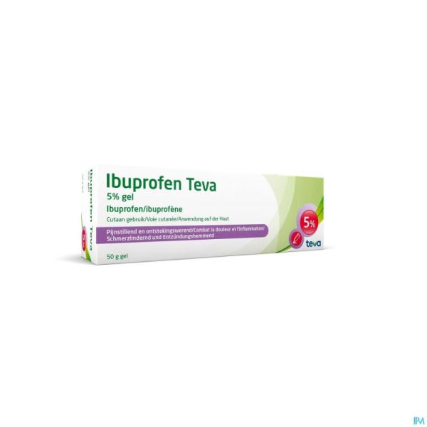 Ibuprofen Teva Gel Tube 100G