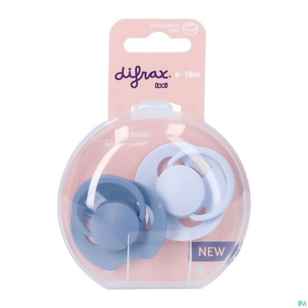 Difrax Dynamic Sucette 6-18M Prime Ass 2