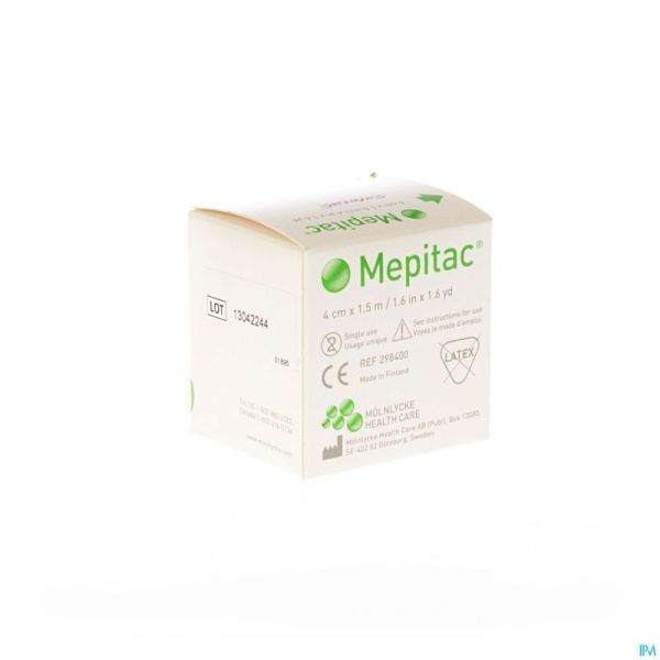 Mepitac Bande Fixation Adh Sil 2Cmx3,0M 1 298300