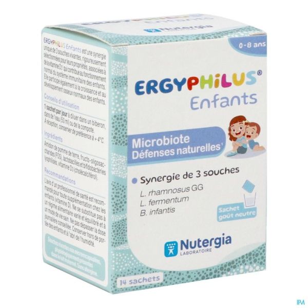 Ergyphilus Enfant Pdr Sach 14x2g