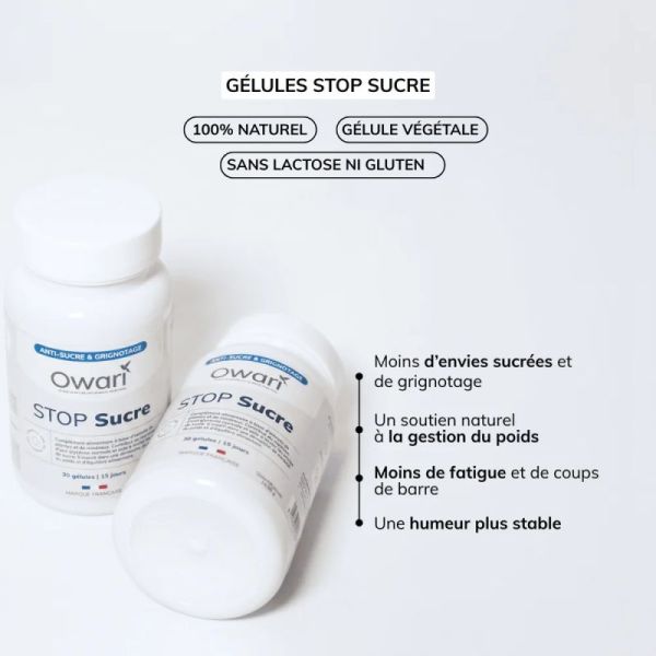 Owari Stop Sucre 30 Gélules