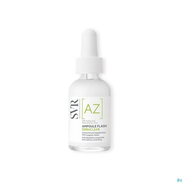 Svr Sebiaclear Flash Az Amp 30Ml