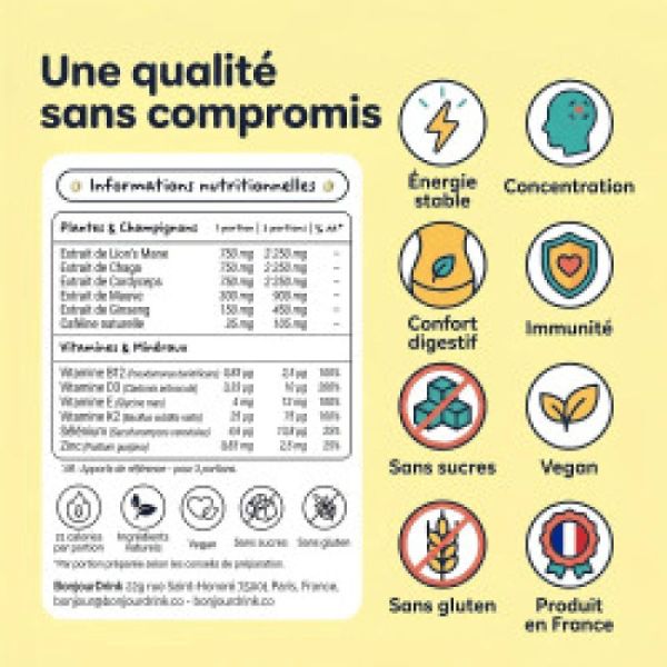 Bonjour Saveur Mocha 90g - 15 portions