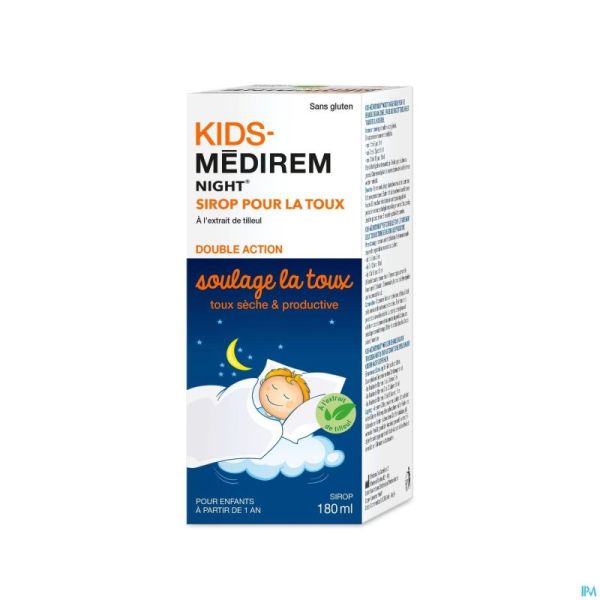 Kids Medirem Night Sirop Contre La Toux 180Ml