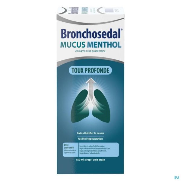 Bronchosedal Mucus Menthol 150ml 20mg/ml