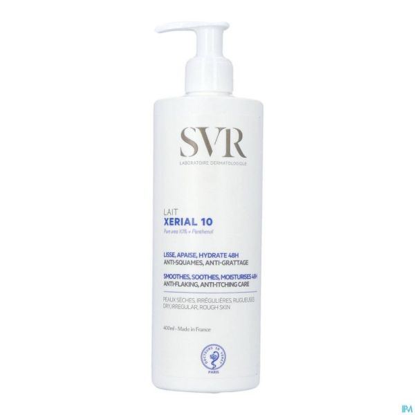 Svr Xerial 10 Lait Corps Fl Pompe 400Ml Nf