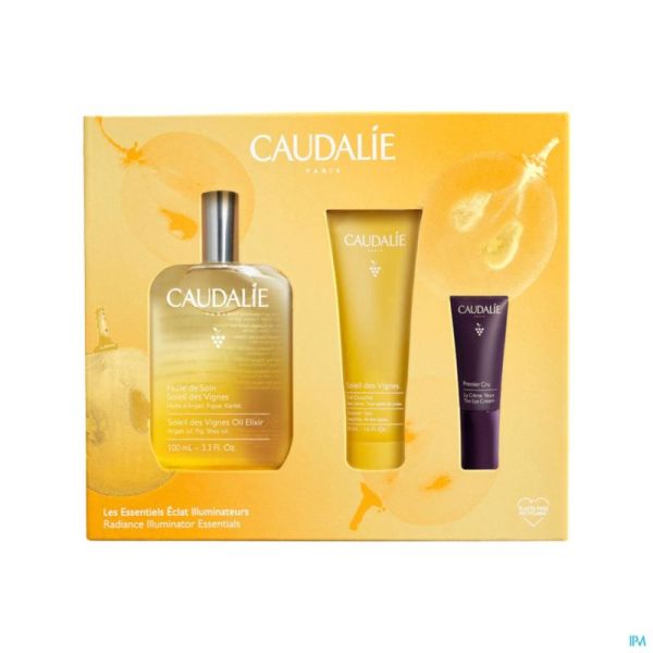 Caudalie Soleil Vignes Olie Kertsset 3 Prod.