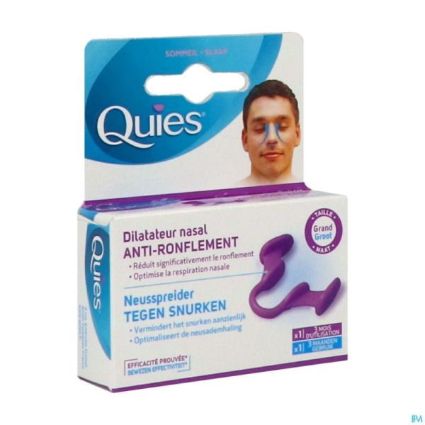 Quies A/Ronflement Dilateur Nasal Grande 1