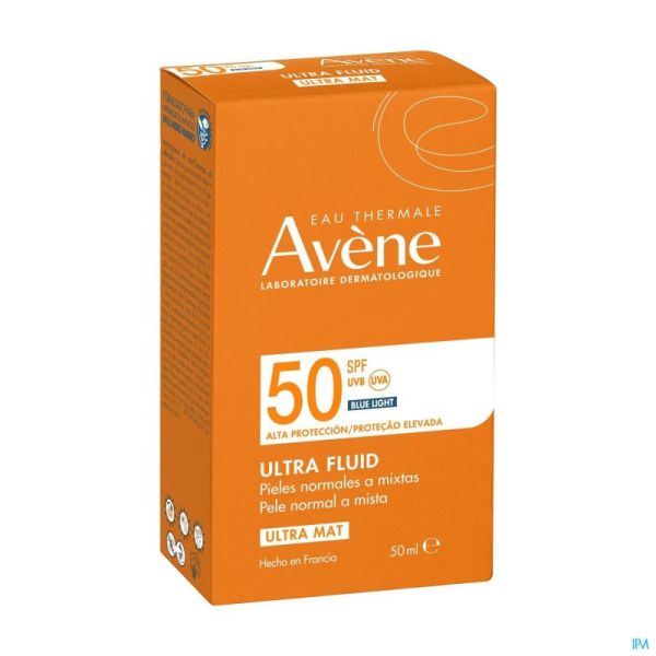 Avene Zon Spf50 Ultra Fluid Invisible 50ml