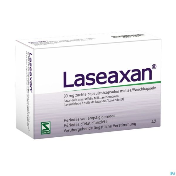 Laseaxan Caps Molles 42 X 80Mg