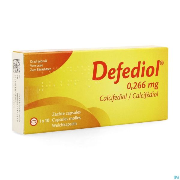 Defediol  0.266 mg Weichkaps. 10