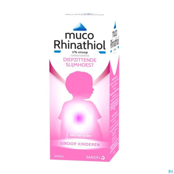 Muco Rhinathiol 2% Enfant Sirop 200Ml Nf