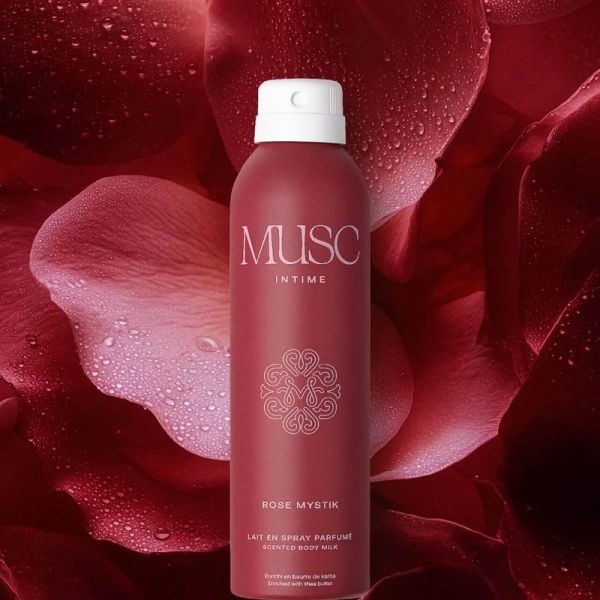 Musc Intime Lait Corps Rose Mystik Spray 200Ml