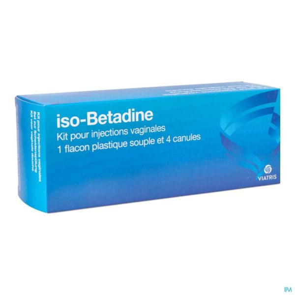 Iso Betadine Kit Injections Vaginales Canules 4