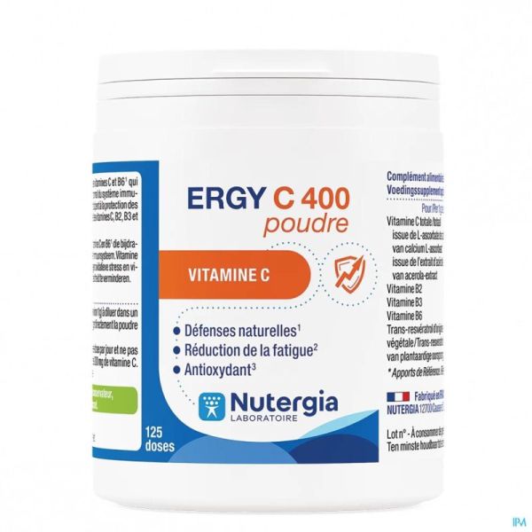 Ergy C 400 Pot 125g