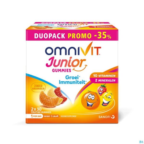 Omnivit Junior Gummies Duopack -35%