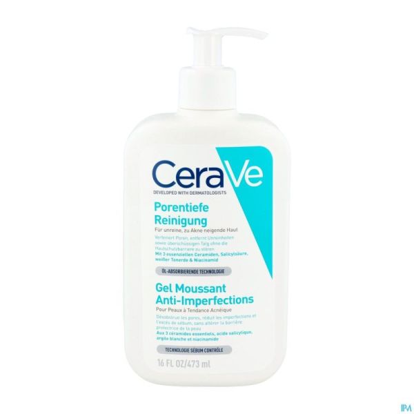 Cerave Gel Nettoyant A/Imperfections 473Ml
