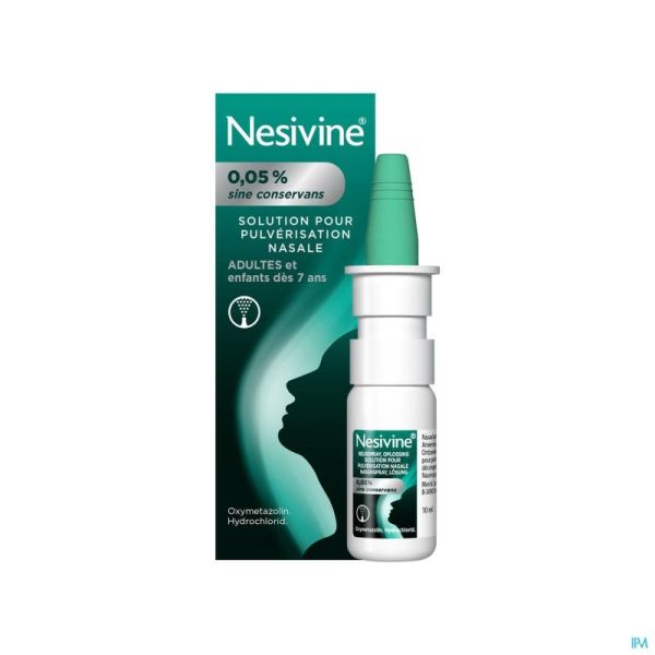 Nesivine 0,05% Sine Conserv Neusspray 10ml