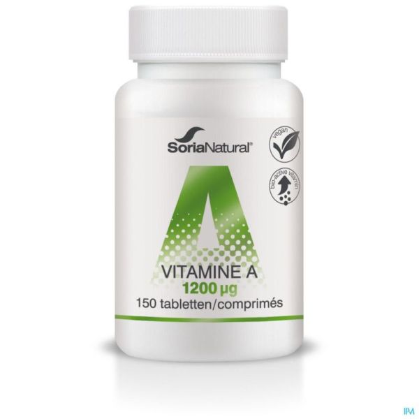 Soria Vitamine A 1,2mg Comp 150