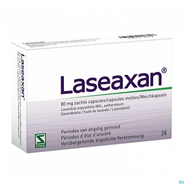 Laseaxan Caps Molle 28X 80Mg