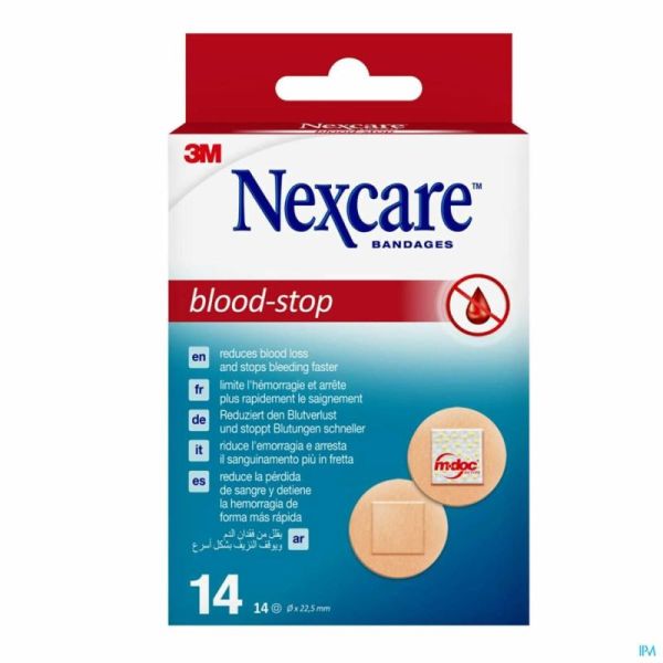 Nexcare 3m Bloodstop Spots 14 N1714ns