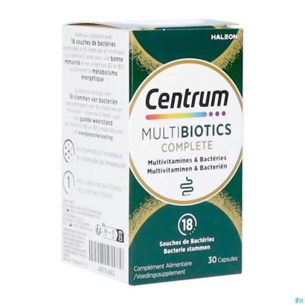 Centrum Multibiotics Complete Comp 30 Promopack