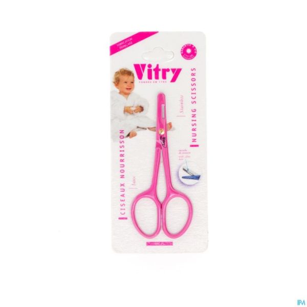 Vitry Ciseaux Nourrisson Inox Pastel 1045