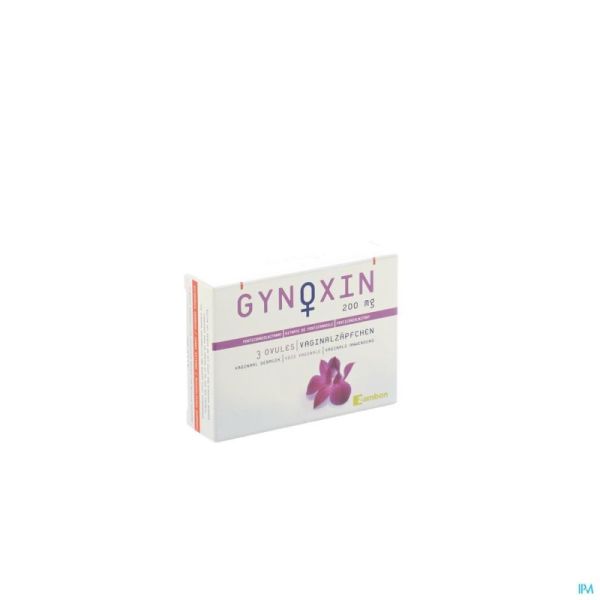Gynoxin 200mg 3 Ovules 1 Blister