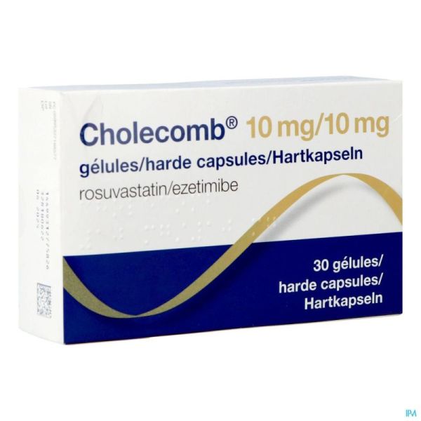 Cholecomb 10mg/10mg Harde Caps 30