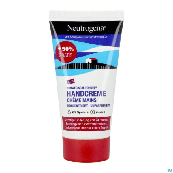 Neutrogena Creme Mains Conc. S/Parfum 75Ml
