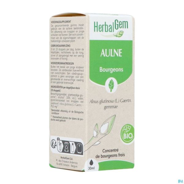 Herbalgem Aulne Glut Bio 30Ml