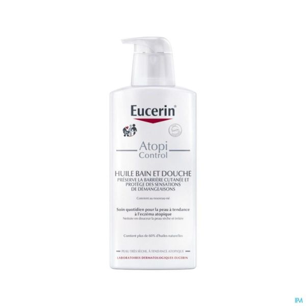 Eucerin Atopicontrol Bad & Douche Olie 400ml