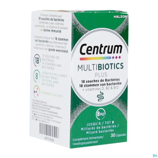 Centrum Multibiotics Plus Comp 30