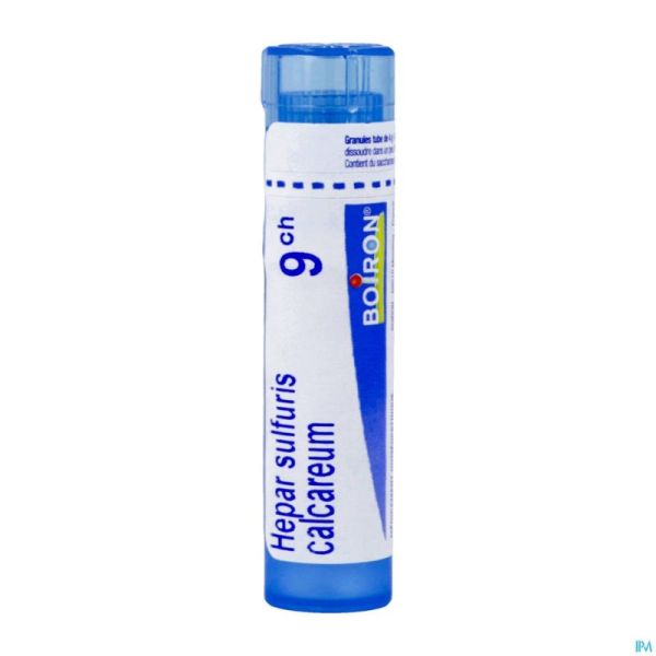 Hepar Sulfuris Calcareum 9Ch Gr 4G Boiron