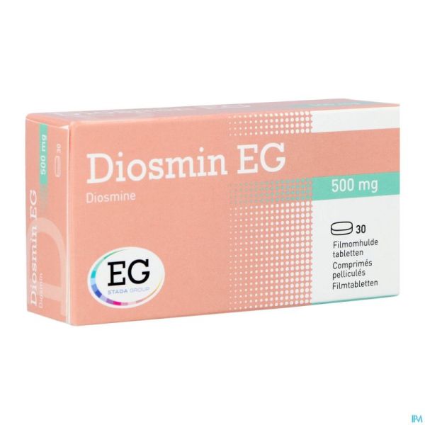 Diosmin Eg 500Mg Comp Pell 30