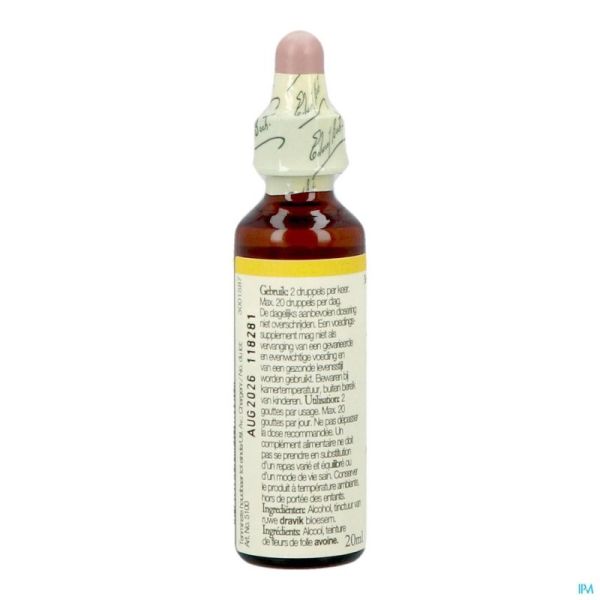 Bach Flower Remedie 36 Wild Oat 20ml