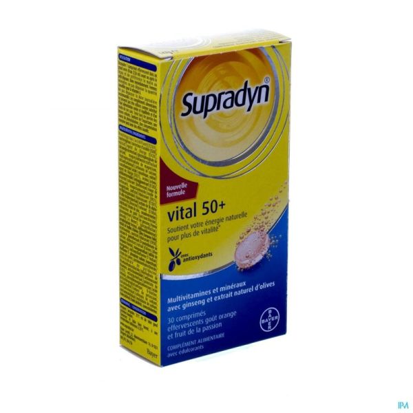 Supradyn Vital 50+ Bruistabletten 30