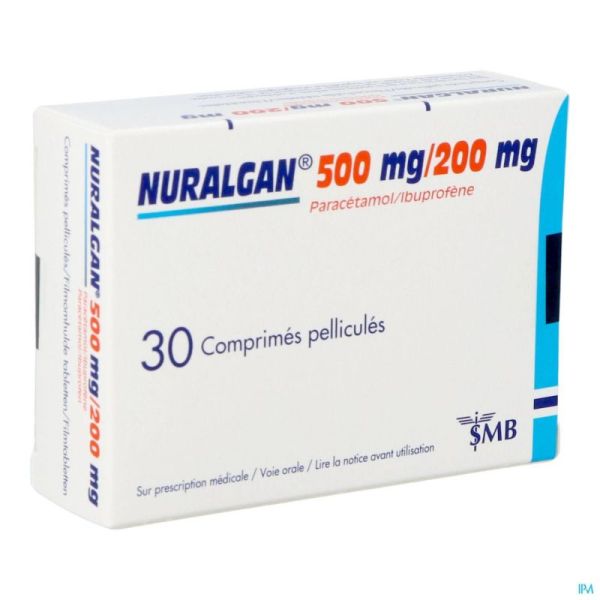 Nuralgan 500mg/200mg Comp Pell 30
