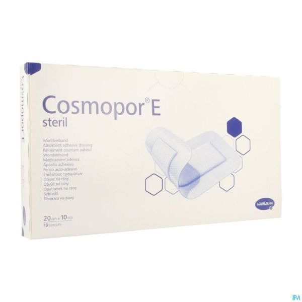 Cosmopor E Pans Ster Adh 20,0X10Cm 10 9008951
