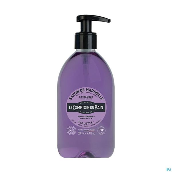 Lcb Savon Liquide Violette S/Palme Fl 500Ml